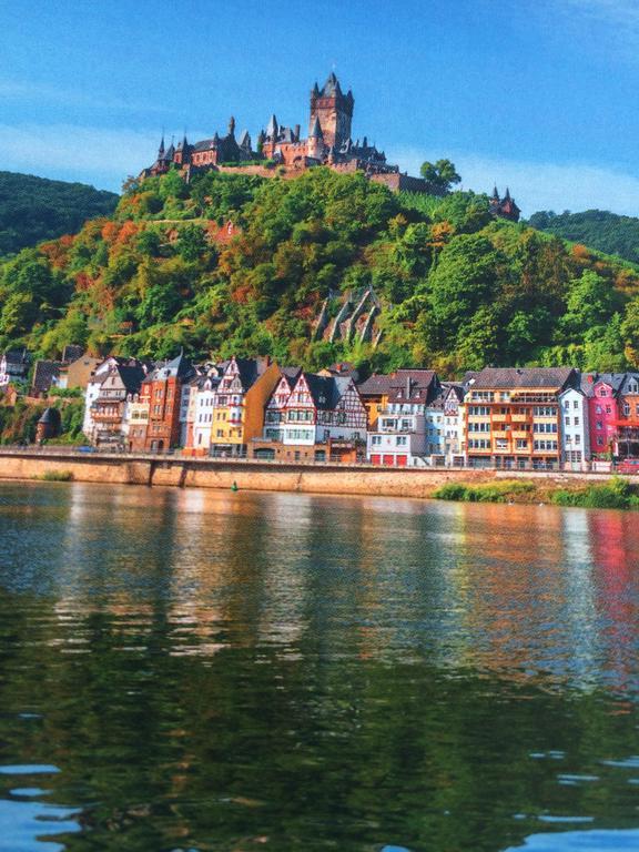 Stadtblick Cochem Esterno foto